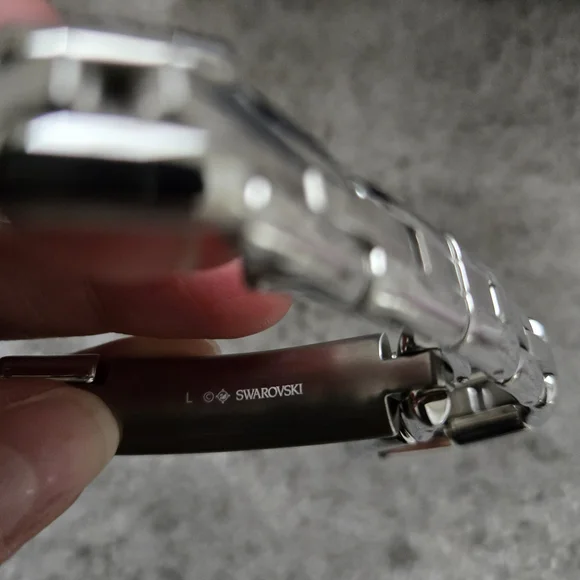 Swarovski Silver Men's Bracelet - Picture 4 of 4